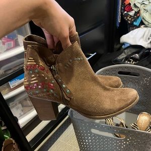 Western booties Size 9
